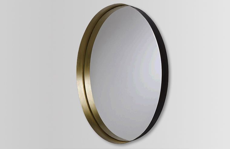 round decorative wall mirror