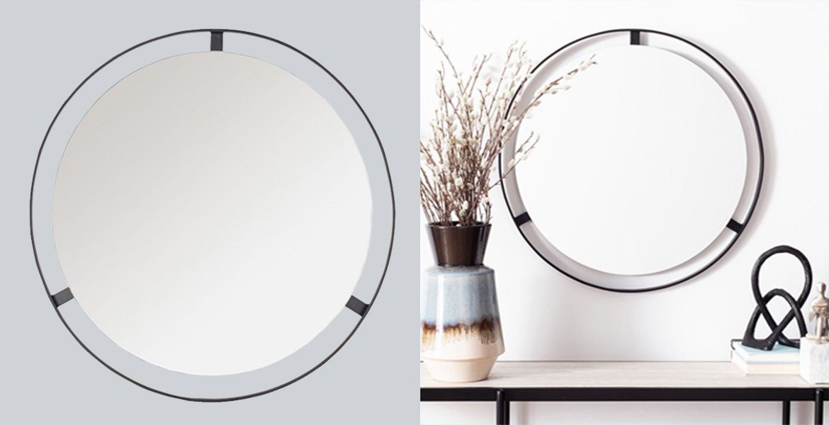 round mirror decoration