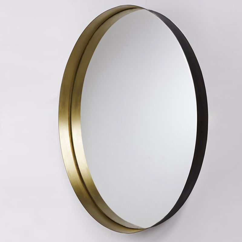 round decorative wall mirror